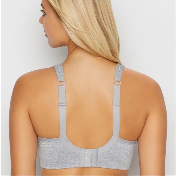 Panache Ultimate High Impact Underwire Full Coverage Gray 5021 Sports Bra 34D - Picture 3 of 14